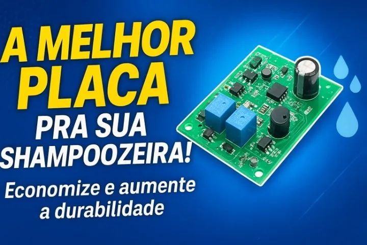 Shampoozeira Automotiva só a Placa Eletrônica - MaisCircuito - Foto 4