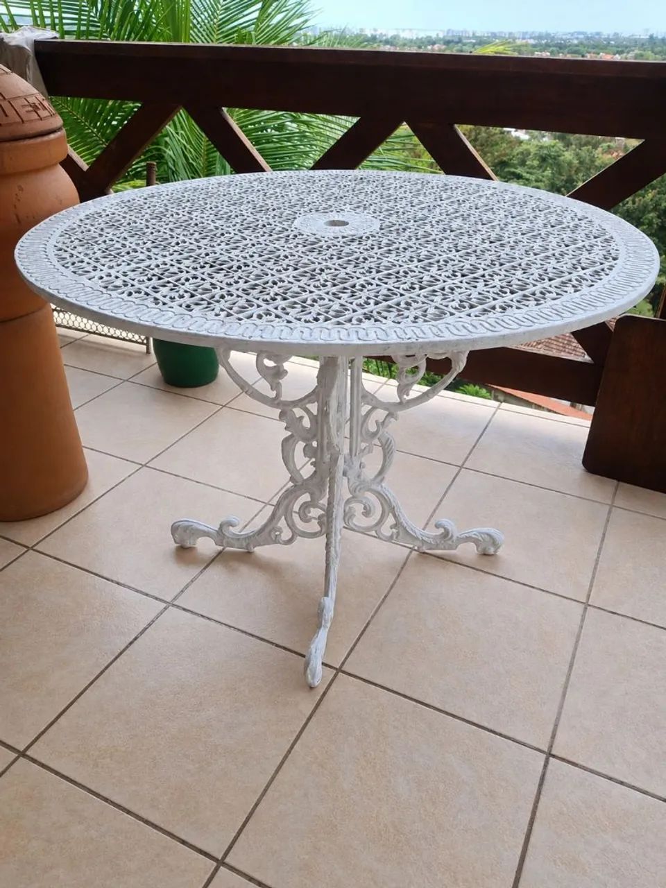 Mesa para área externa