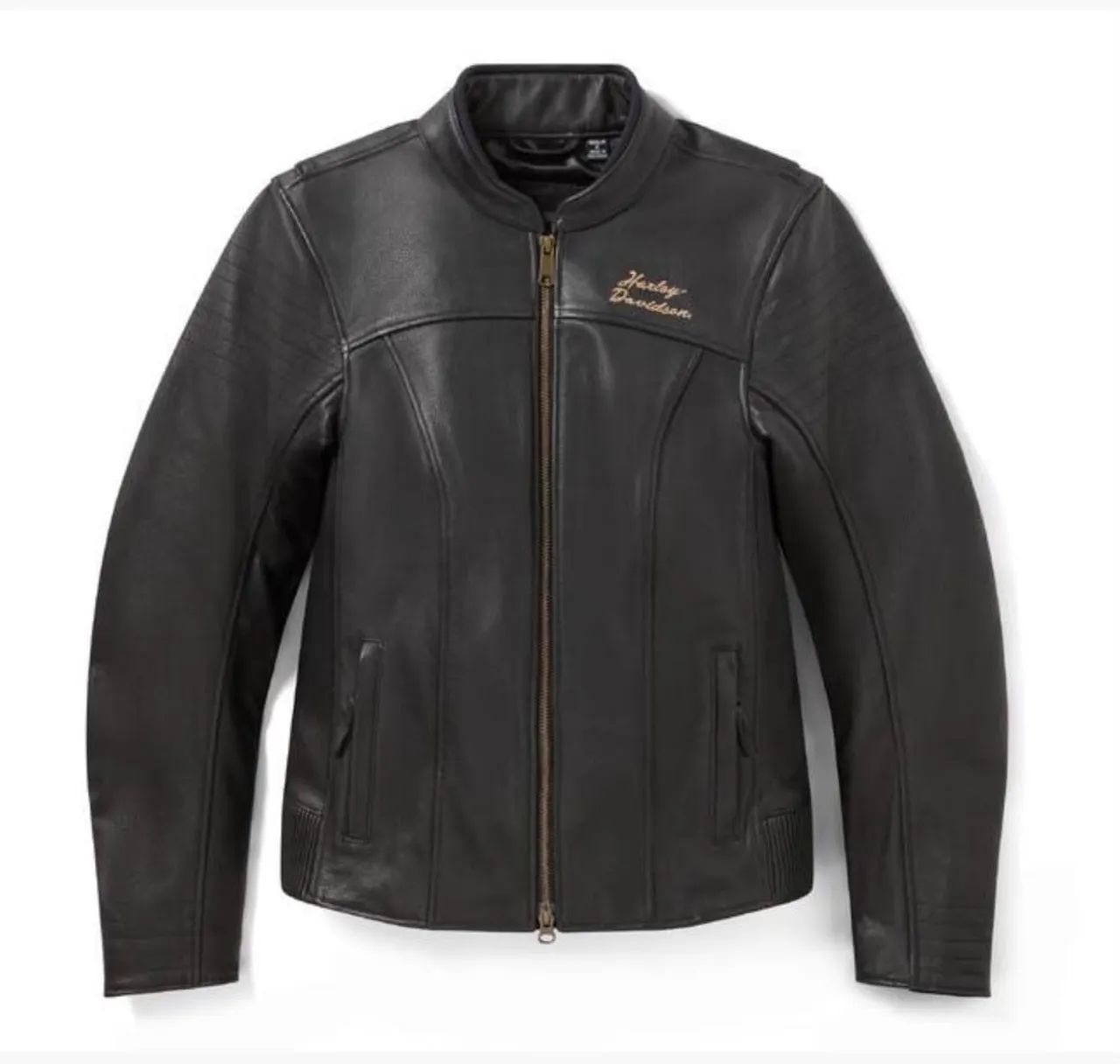 Jaqueta feminina de couro Harley-Davidson - Foto 2