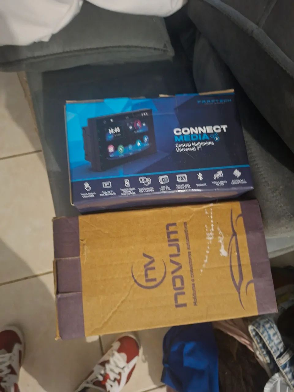 Kit multimidia universal + moldura 