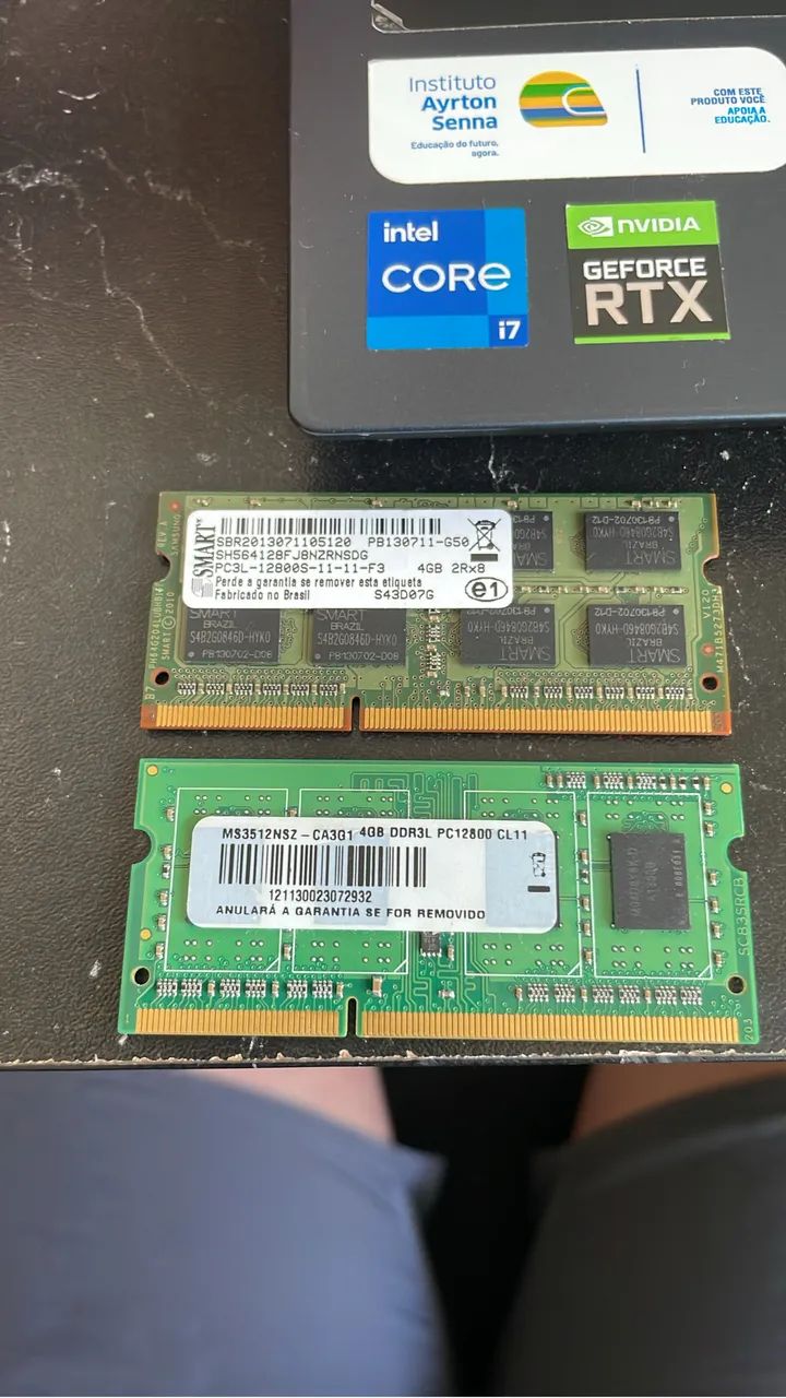 MEMÓRIA RAM DDR3 NOTEBOOK 2x4GB - Foto 2