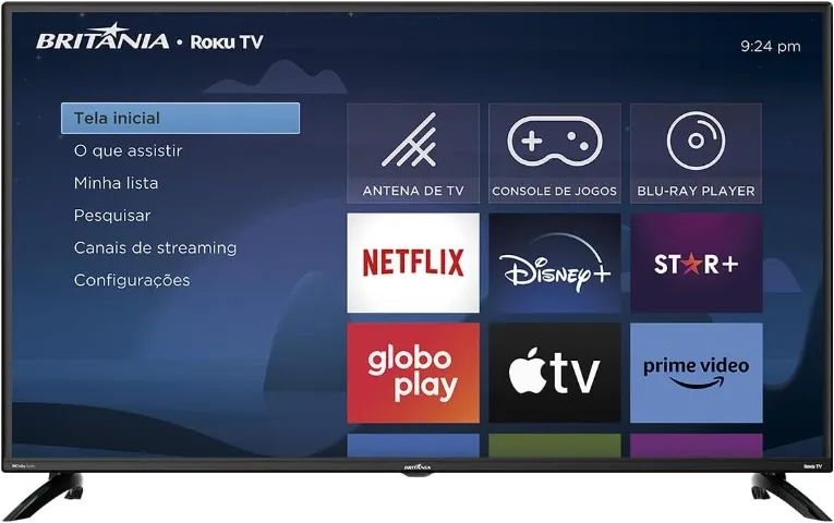 Smart TV Roku Britânia 42 polegadas LED - NOVA LACRADA - Foto 2