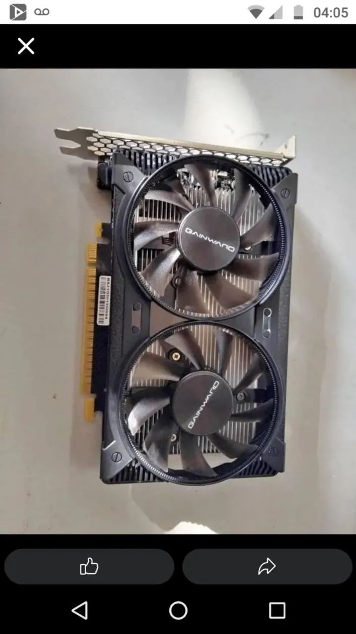 Placa De Video Geforce GTX1650 Gainward  - Foto 3