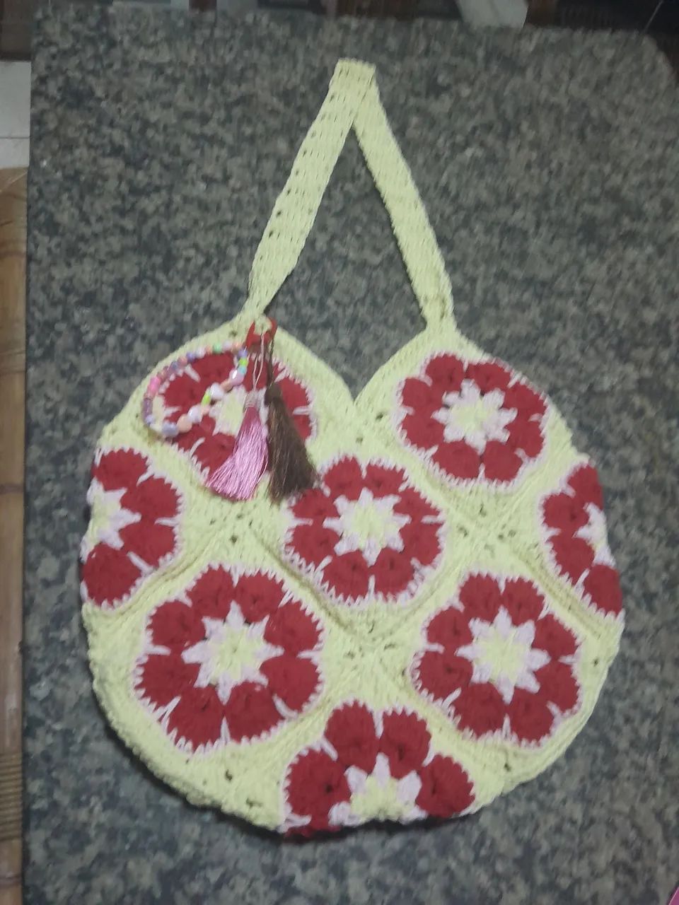 Vendo Bolsa De Crochê
