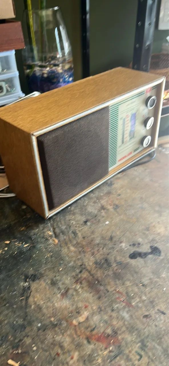 Antigo rádio Modlize caixa em madeira  - Foto 2