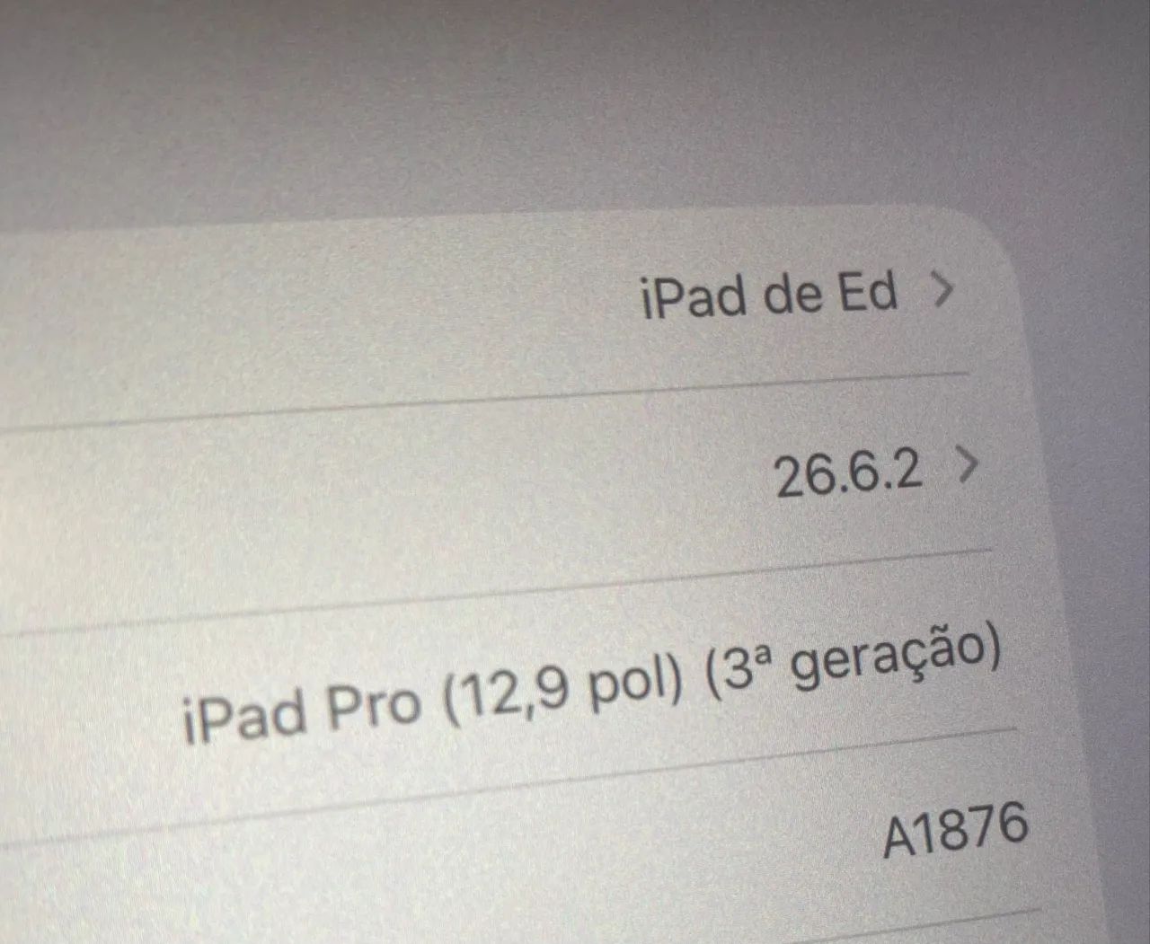 iPad Pro 12,9 Pol 3a Geração - 64 GB - Foto 2
