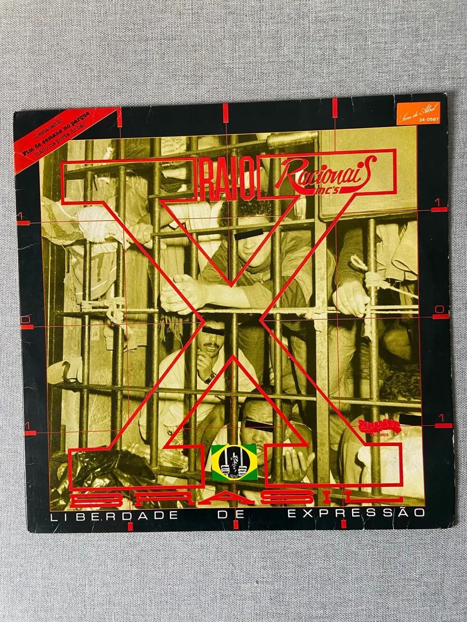 LP Racionas MCs - RaioX do Brasil 1993 - Foto 3