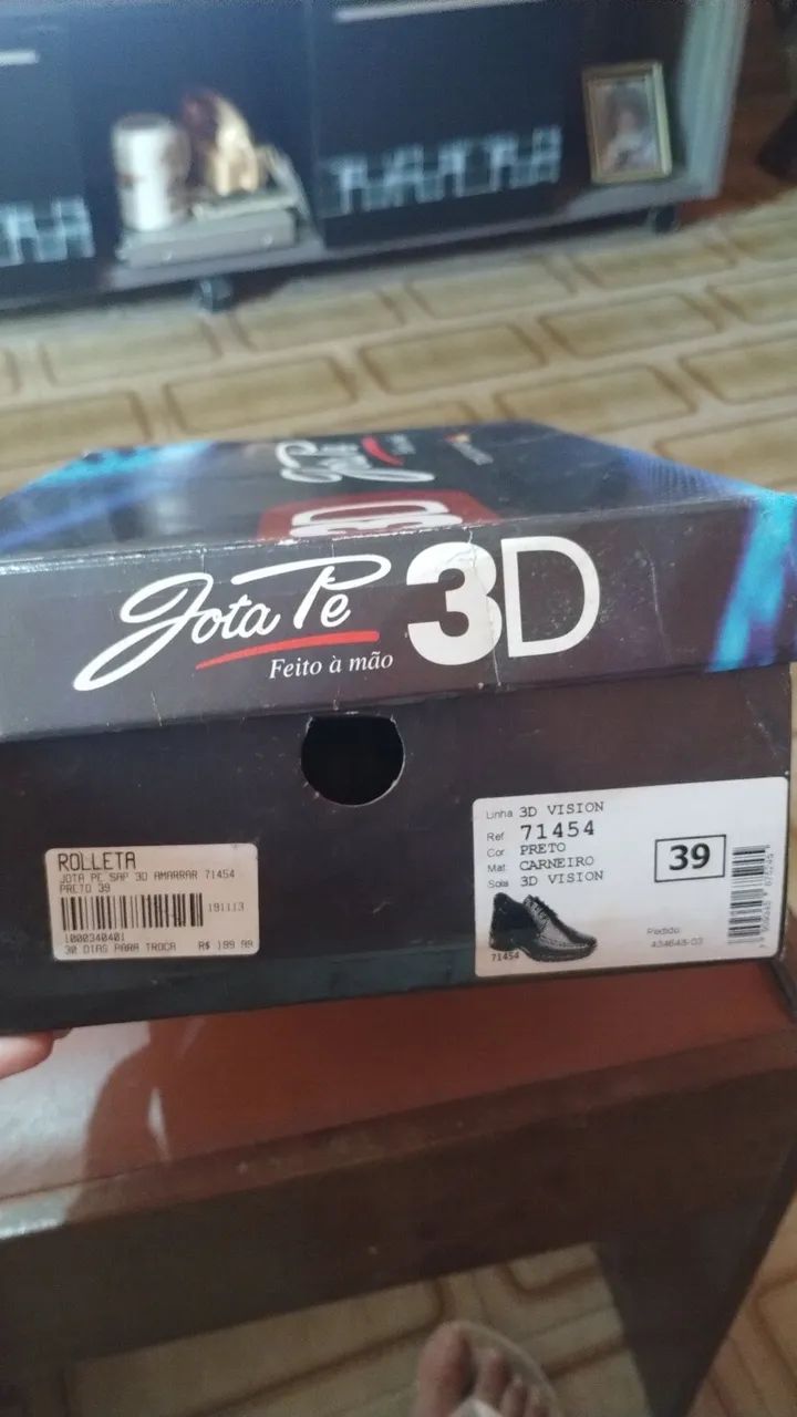 Sapato social masculino jota pe 