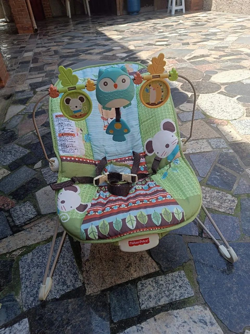 Cadeirinha de descanso que vibra - Foto 3