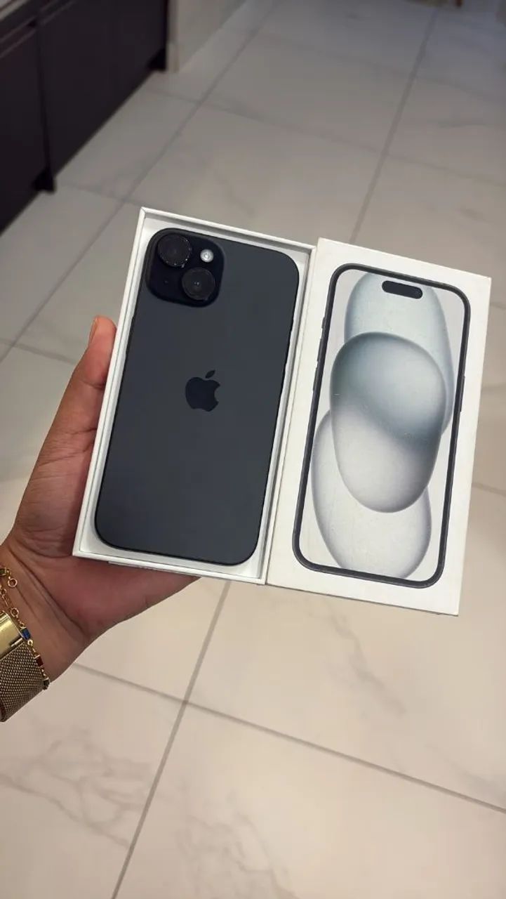IPHONE 15 COM CAIXA E GARANTIA DA APPLE 