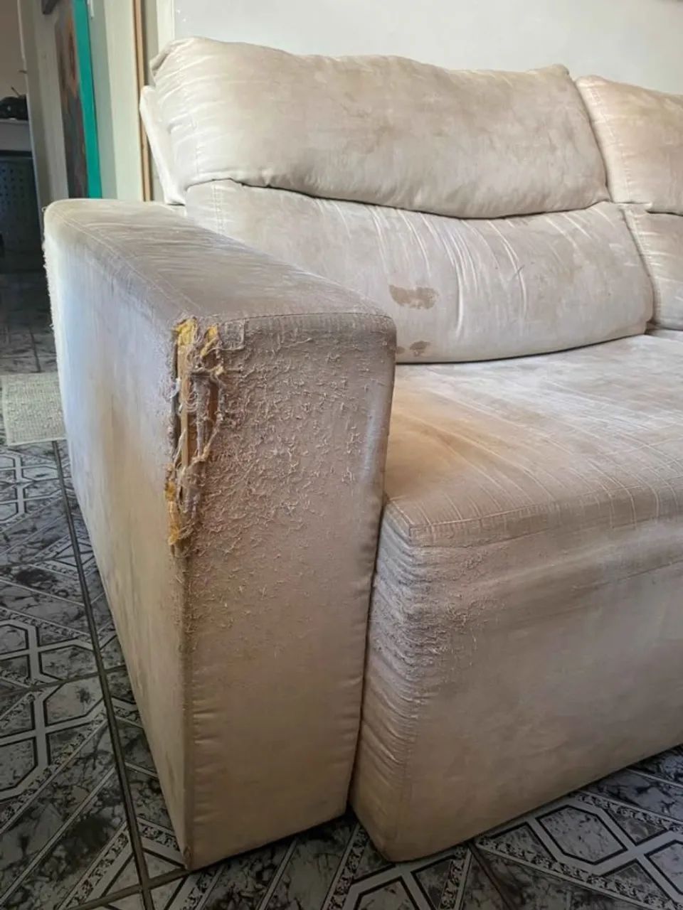 Sofá Retrátil e Reclinável - 2,20m - Foto 3