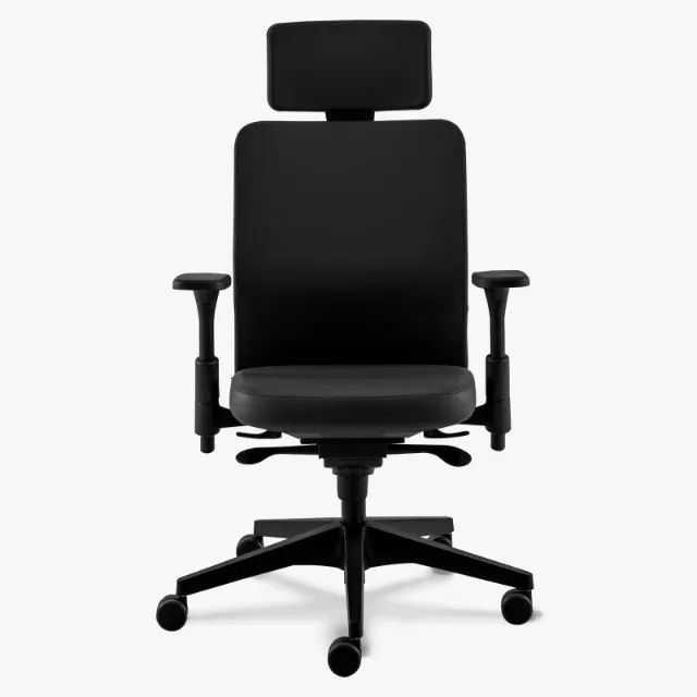 Cadeira FlexformTecton All Black Unique  - Foto 2