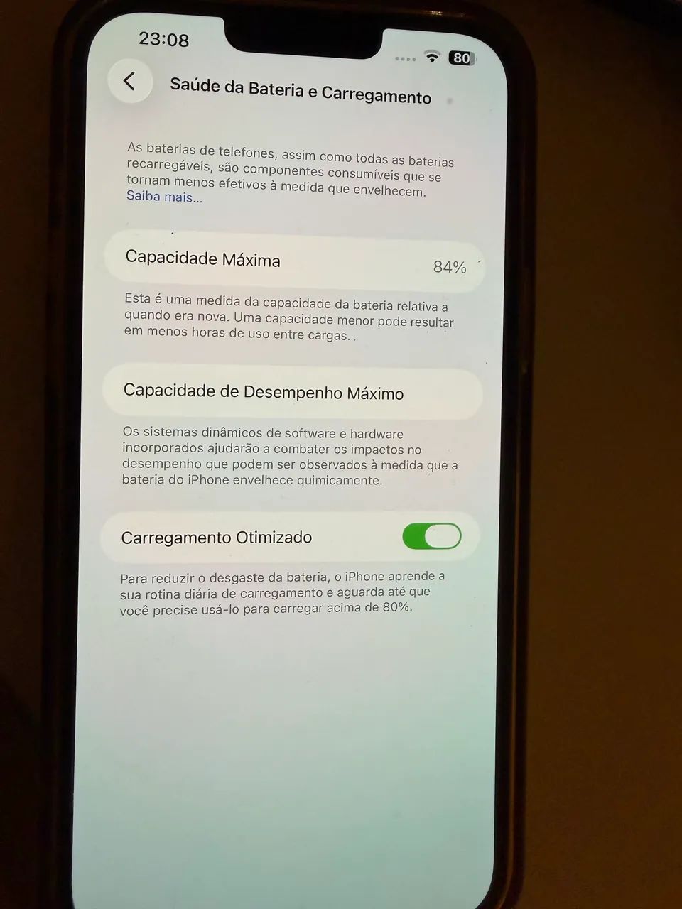 iPhone 13 Pro Max 128gb Grafite Usado - Foto 5