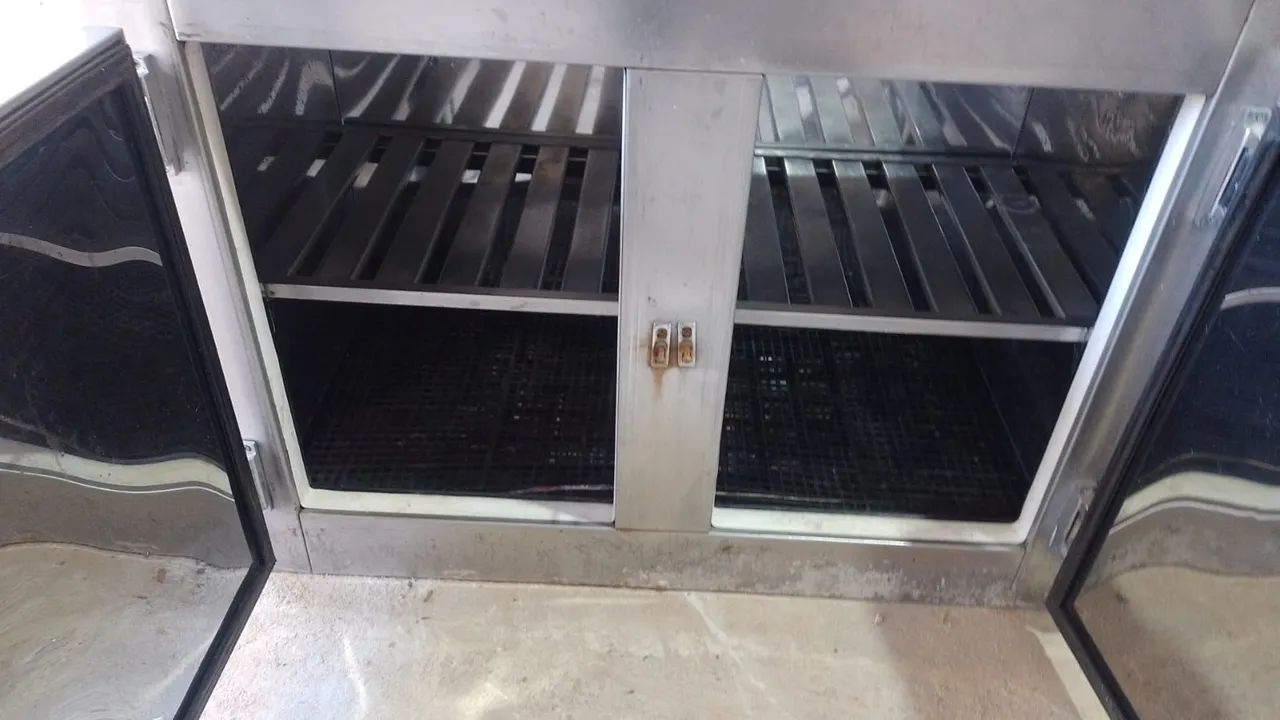 Balcão refrigerado com pia de inox  - Foto 3