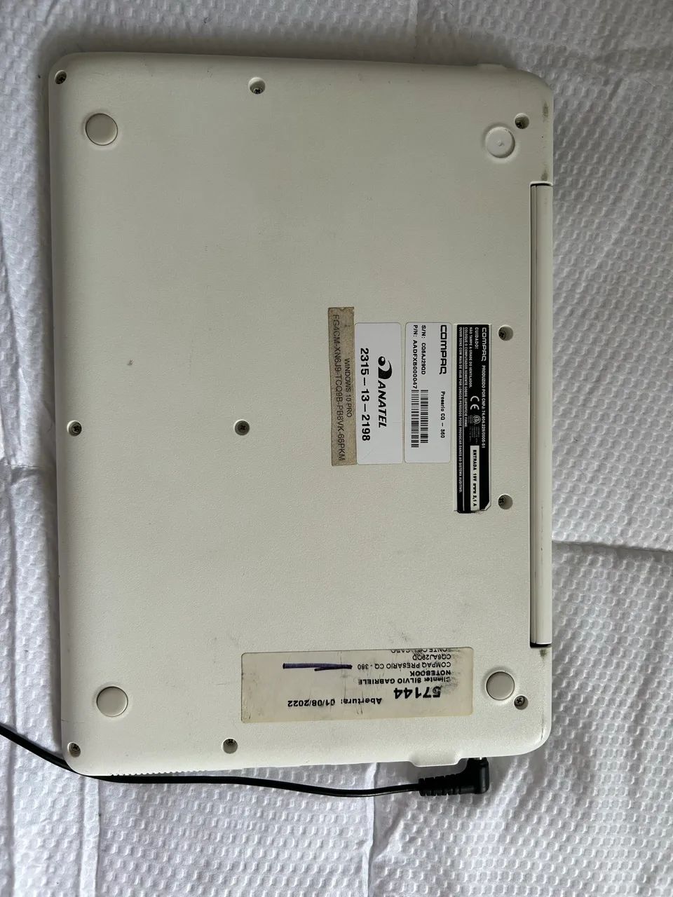 COMPUTADOR COMPAQ BRANCO - Foto 3