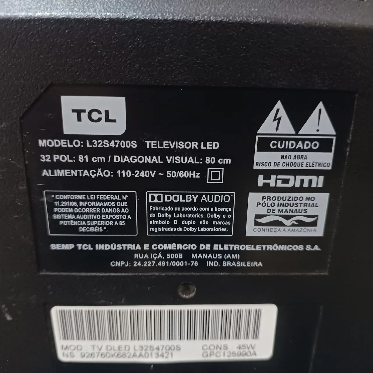 Tv tcl 32 smart led. - Foto 2