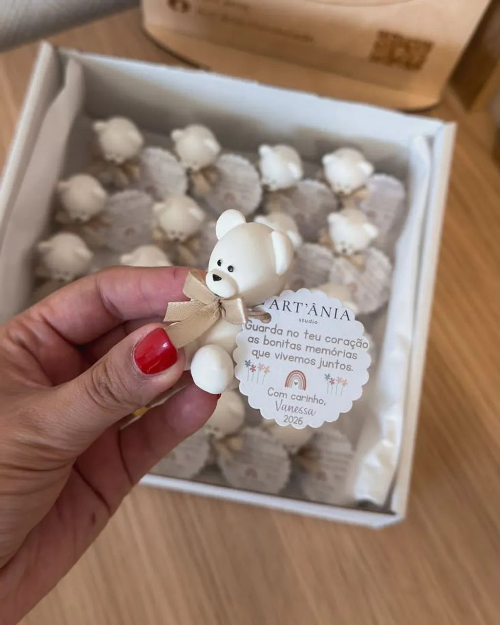 Lembracinhas velas aromáticas ursinho  - Foto 2