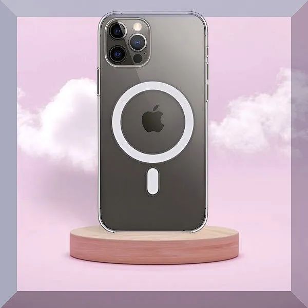 Capa anti impacto para iphone 12 e modelos pro com magsafe 