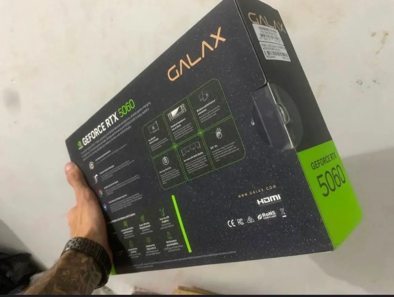RTX 5060 - NOVA, LACRADA NA CAIXA - ( PROMOÇÃO). - Foto 3