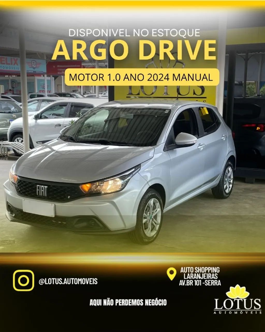 Fiat Argo Drive 1.0 6V Flex 2024