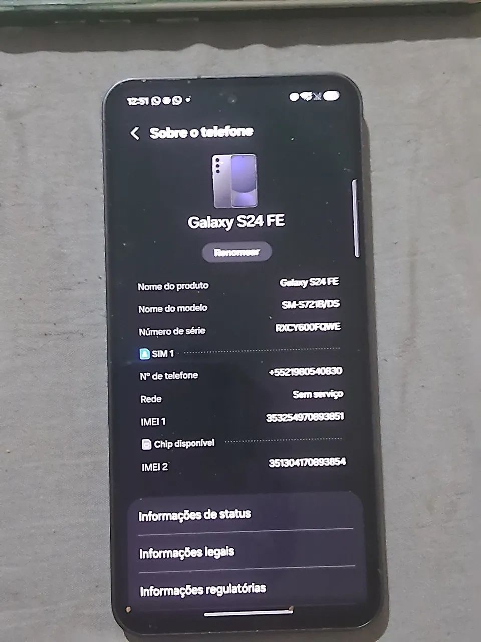Samsung galaxy  S24 128gb  5G - Foto 2