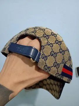 Gucci boné com faixa web g  - Foto 3