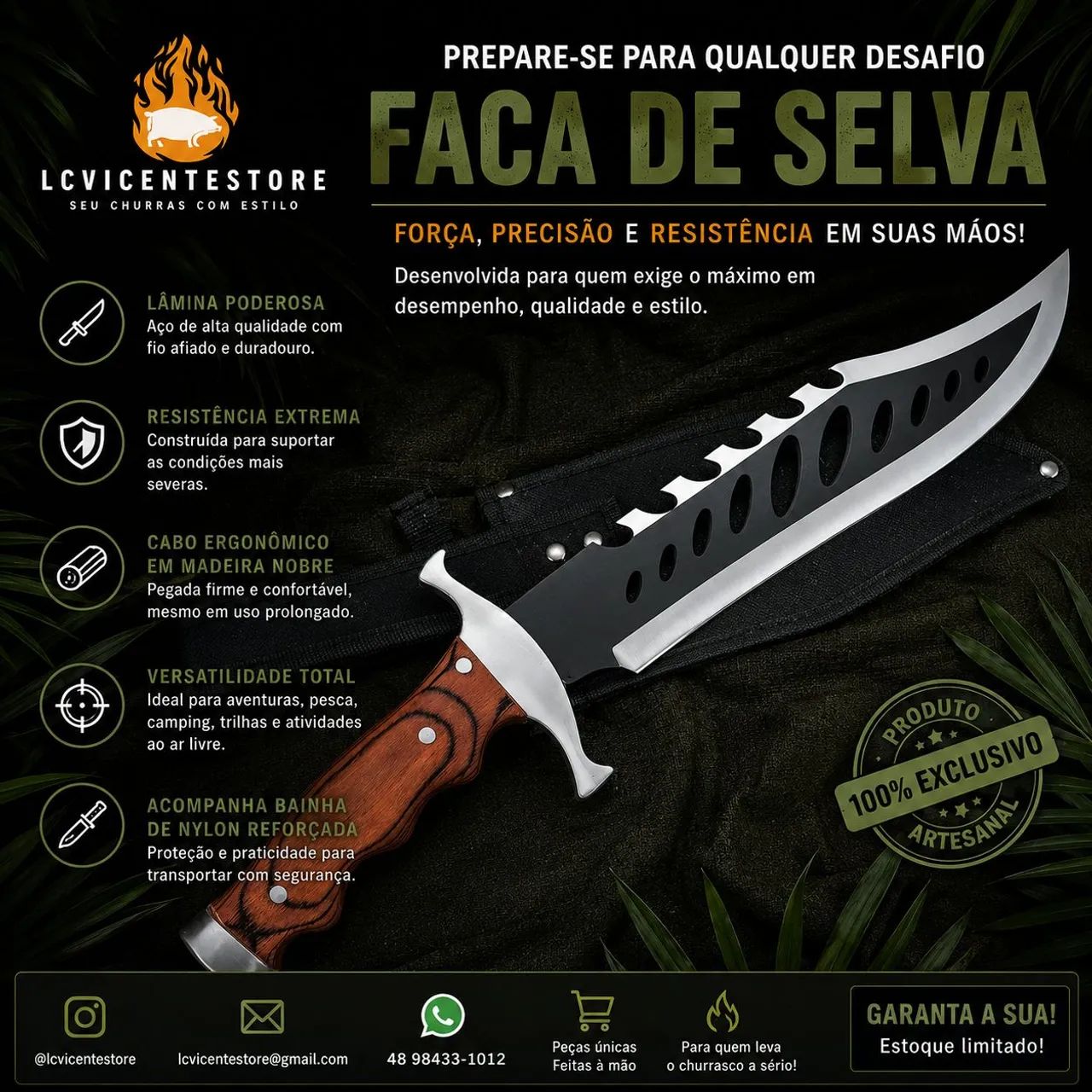 Faca de selva