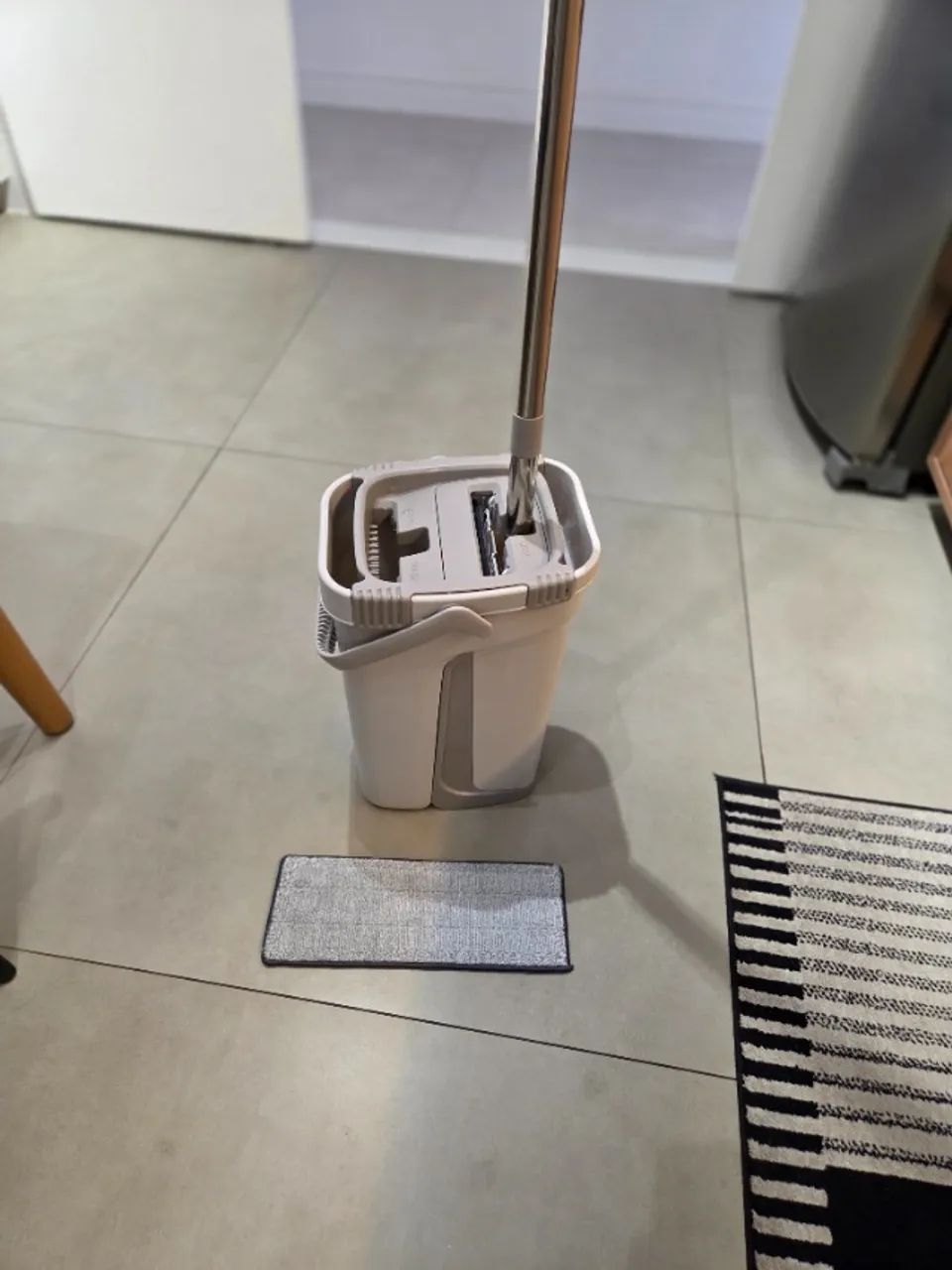 Esfregão Mop Flat Electrolux Menalux Limpeza Fácil Eficiente - Foto 3