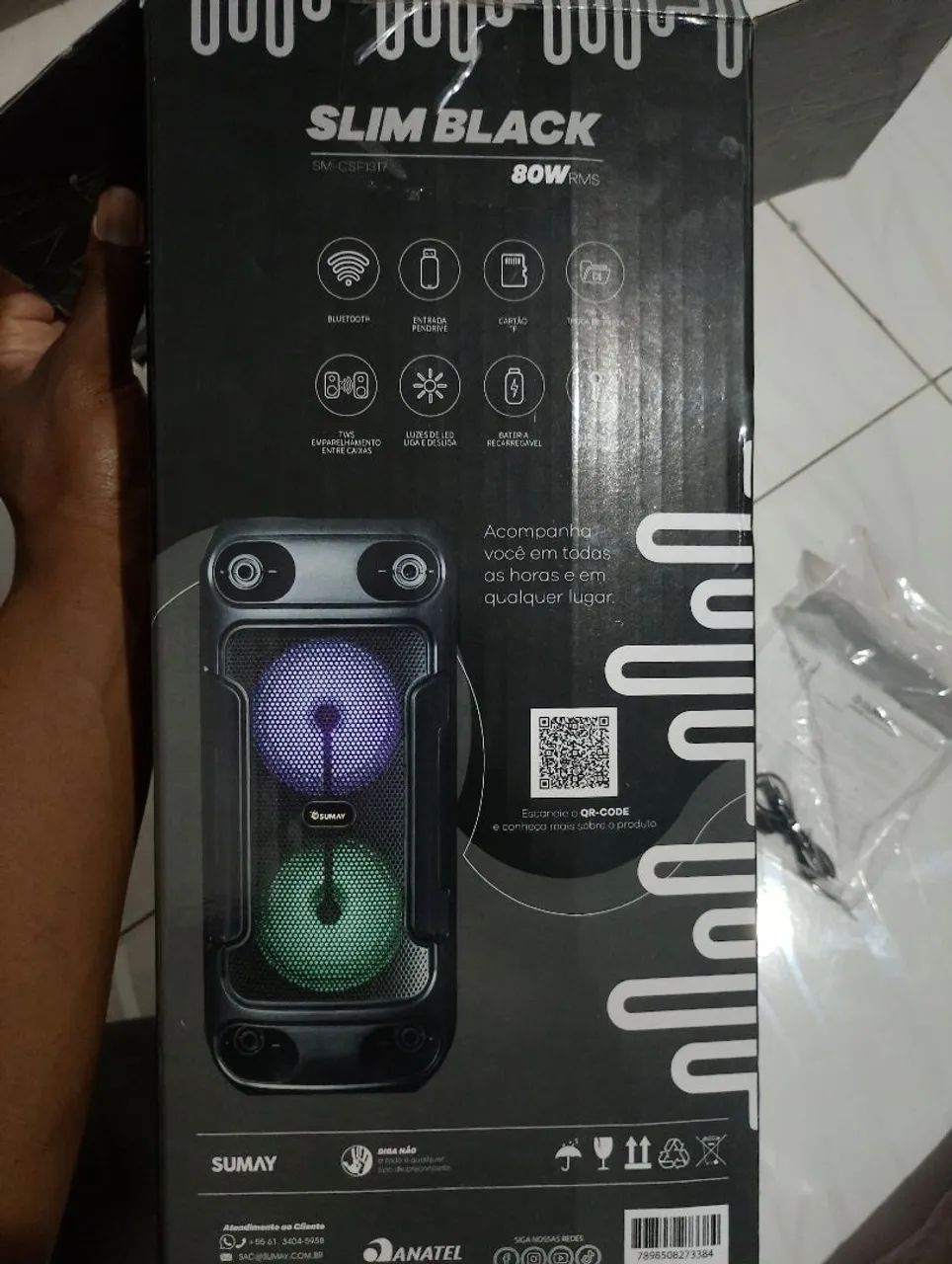 Caixa de som bluetooth  - Foto 2