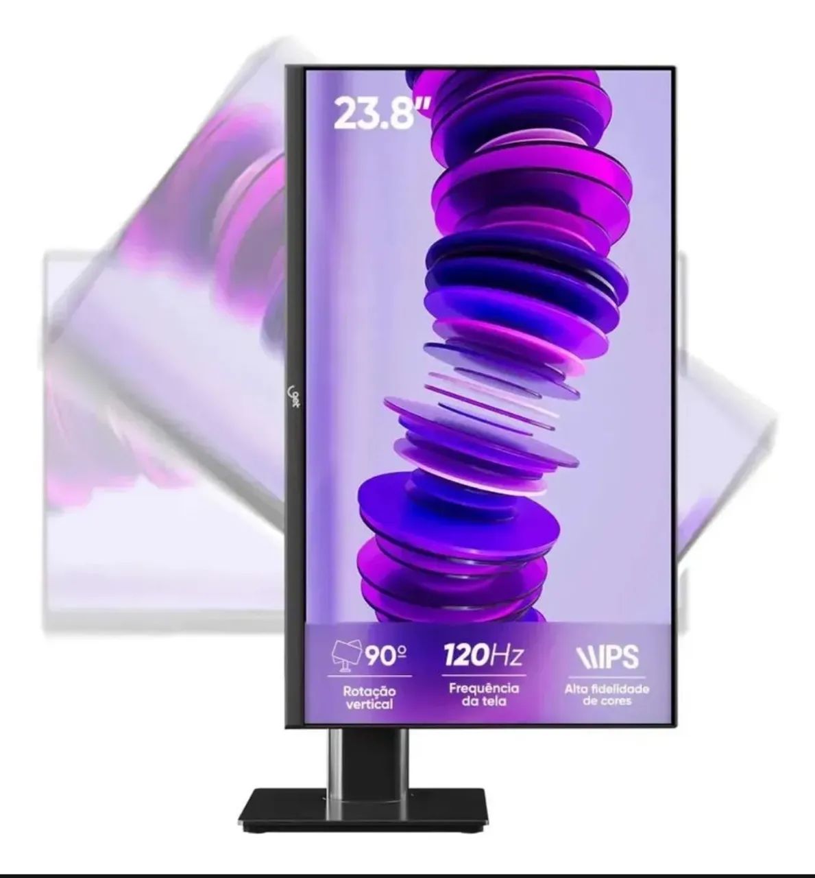 Monitor pivot goldentec 23" 120hz - Foto 2