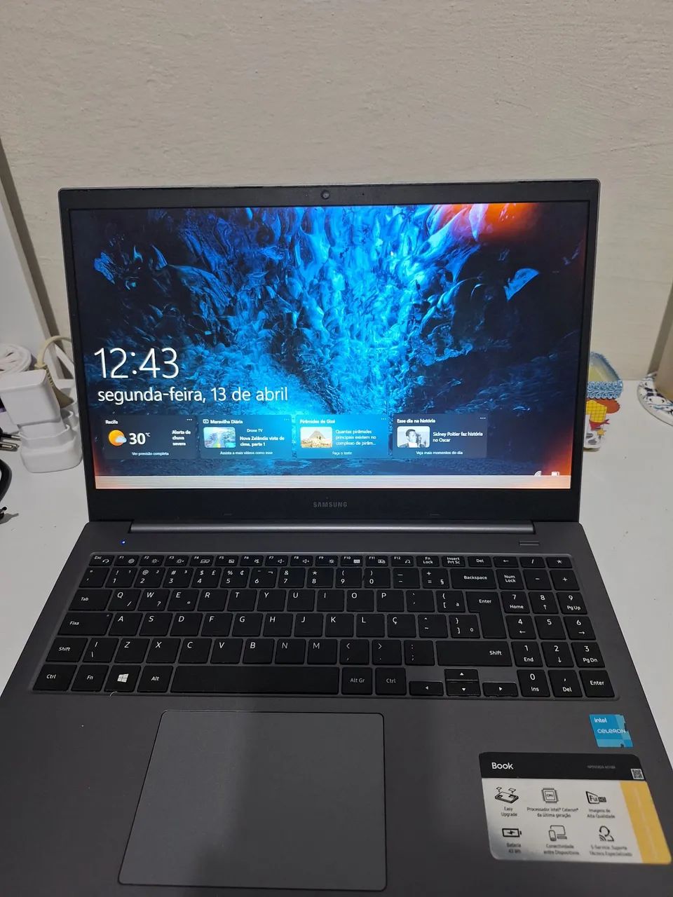 Notebook Samsung Book (DEFEITO LEVE NA TELA) - Foto 5