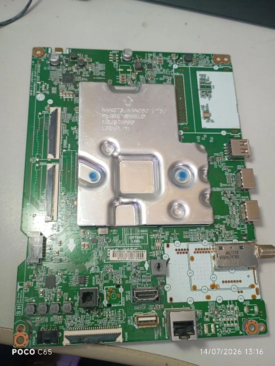 Placa de tv