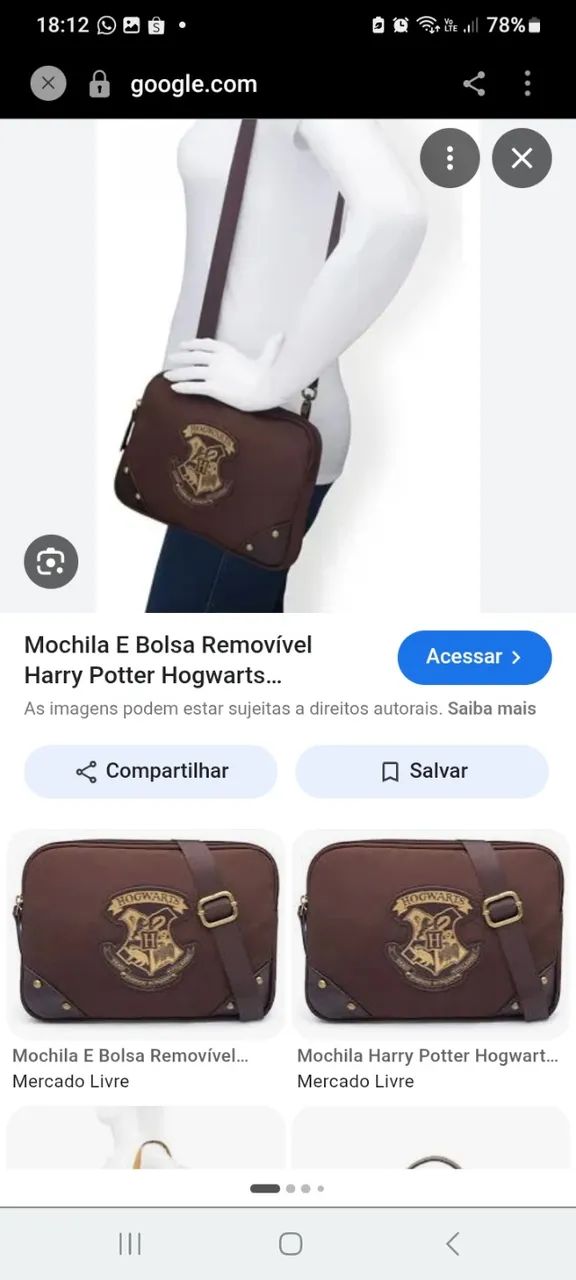 Bolsa Harry Potter Imaginarium  - Foto 4
