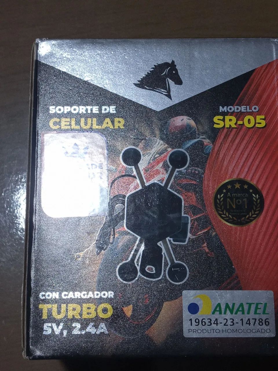 Suporte de celular para moto com carregador - Foto 2