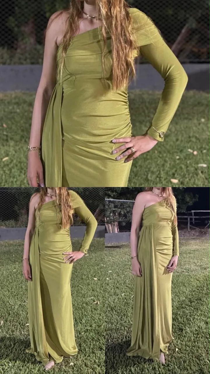Vestido verde oliva G ou gg - Foto 2