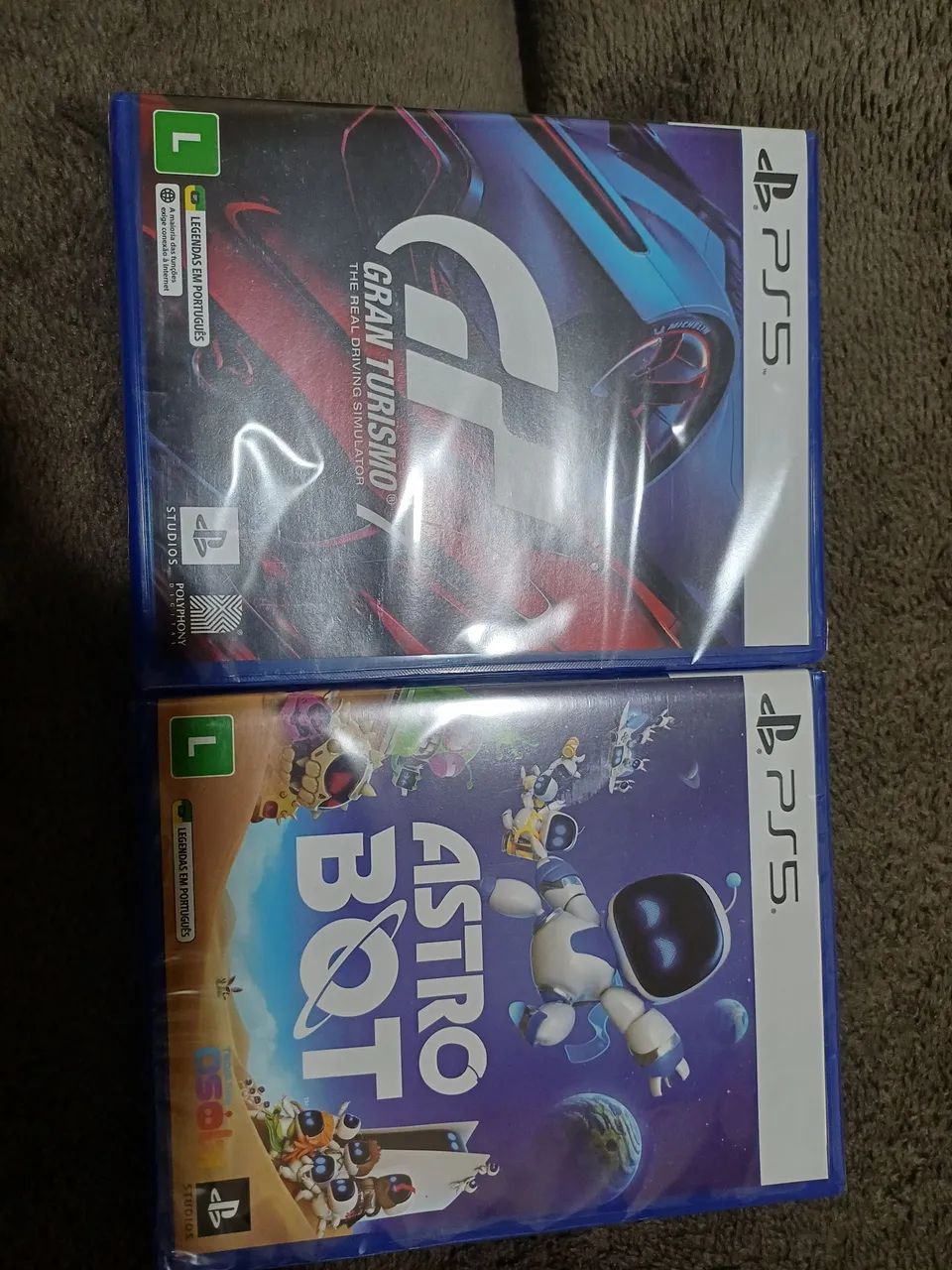 Astro bot e gran turismo 7 ps5 lacrado 