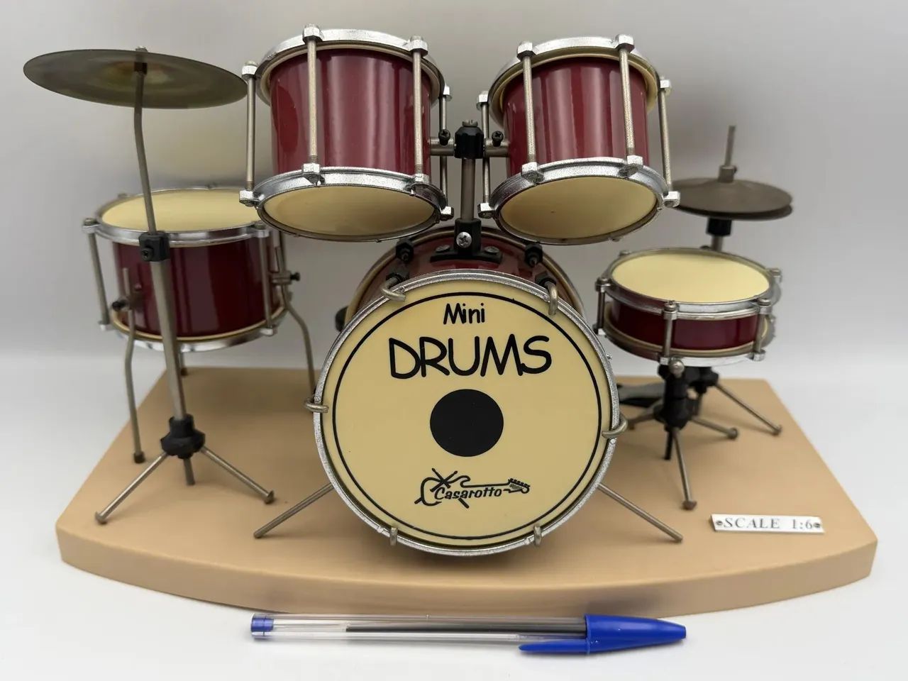 Mini Bateria Metal Casarotto 1:6 - Foto 5