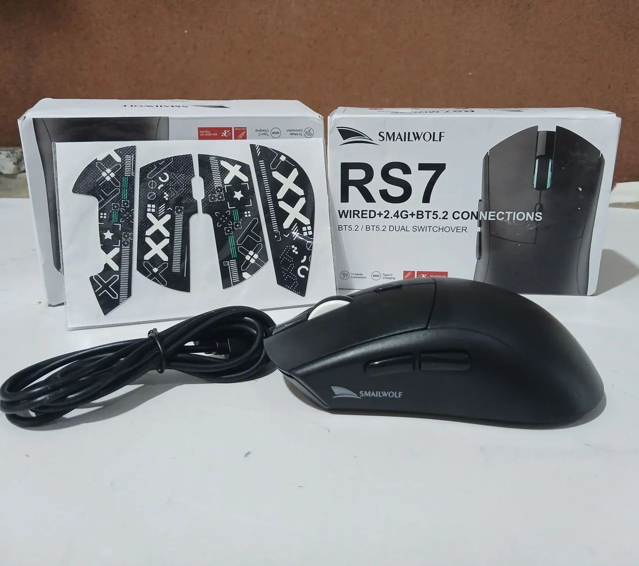 MOUSE GAMER SMAILWOLF RS7