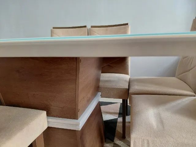 Mesa de jantar quadrada - Foto 2