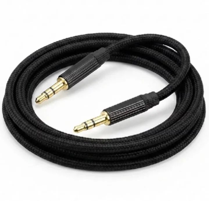 Cabo P2 + P2 áudio 3,5 metro  - Foto 2
