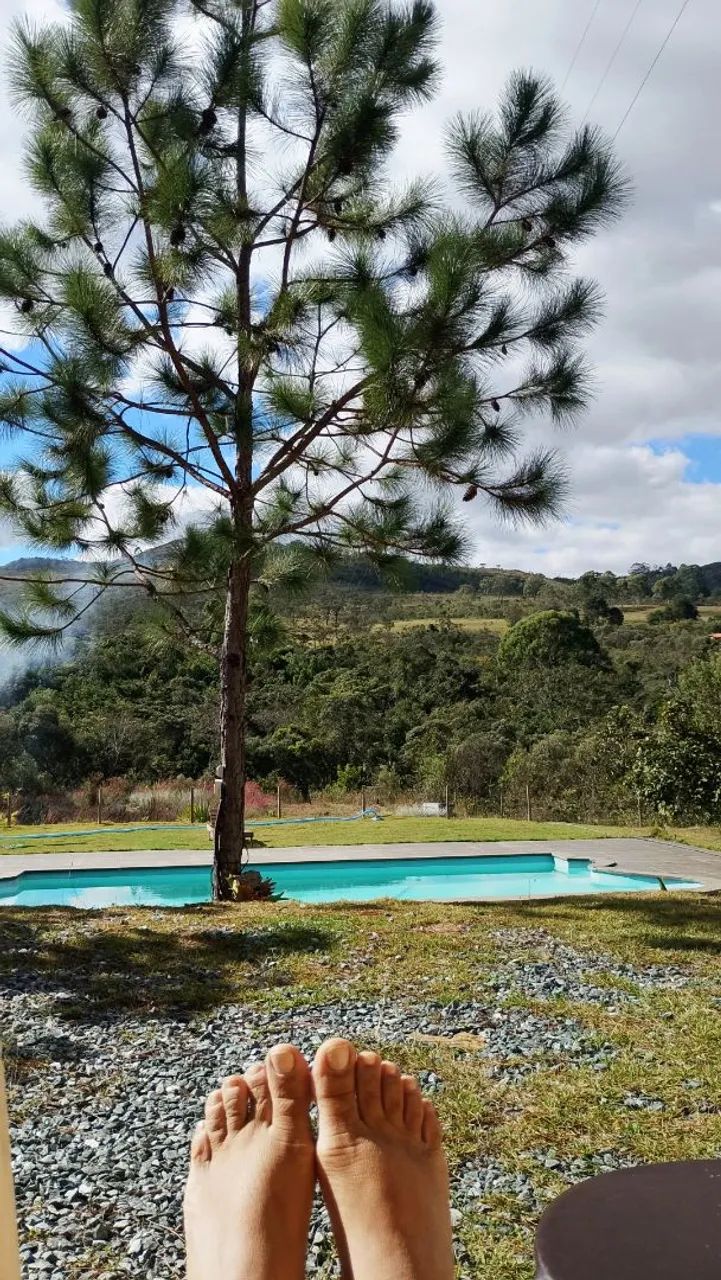 Vendo Sítio,casa de 3 quarto com piscina e riacho  no fundo - Foto 3