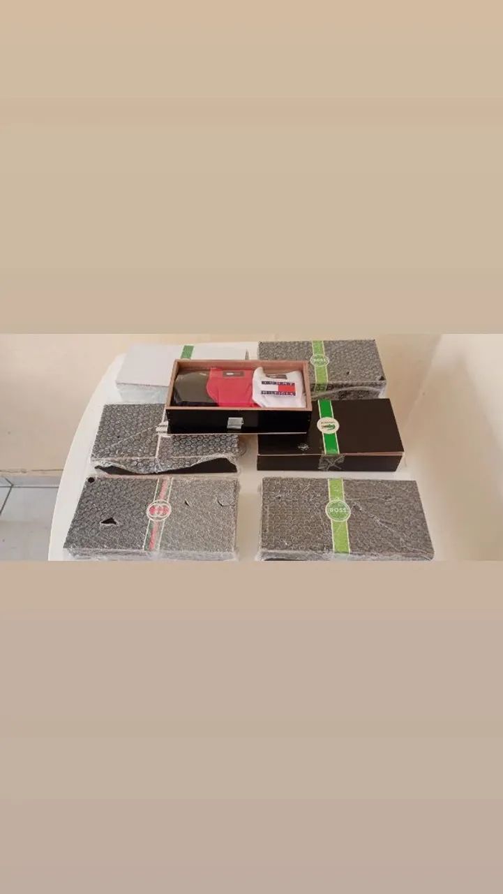 Cuecas de poliamida multimarcas kit c três peças  - Foto 3