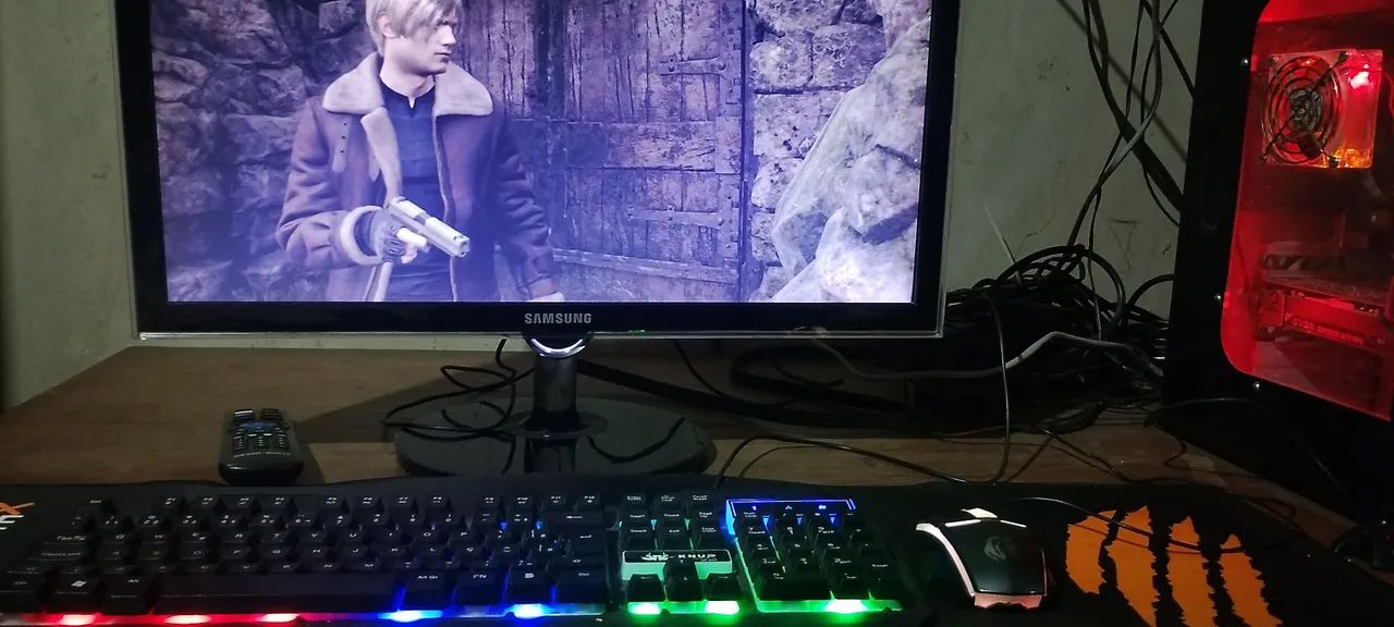 PC GAME COMPLETO, VAI COM A CADEIRA GAME. - Foto 5