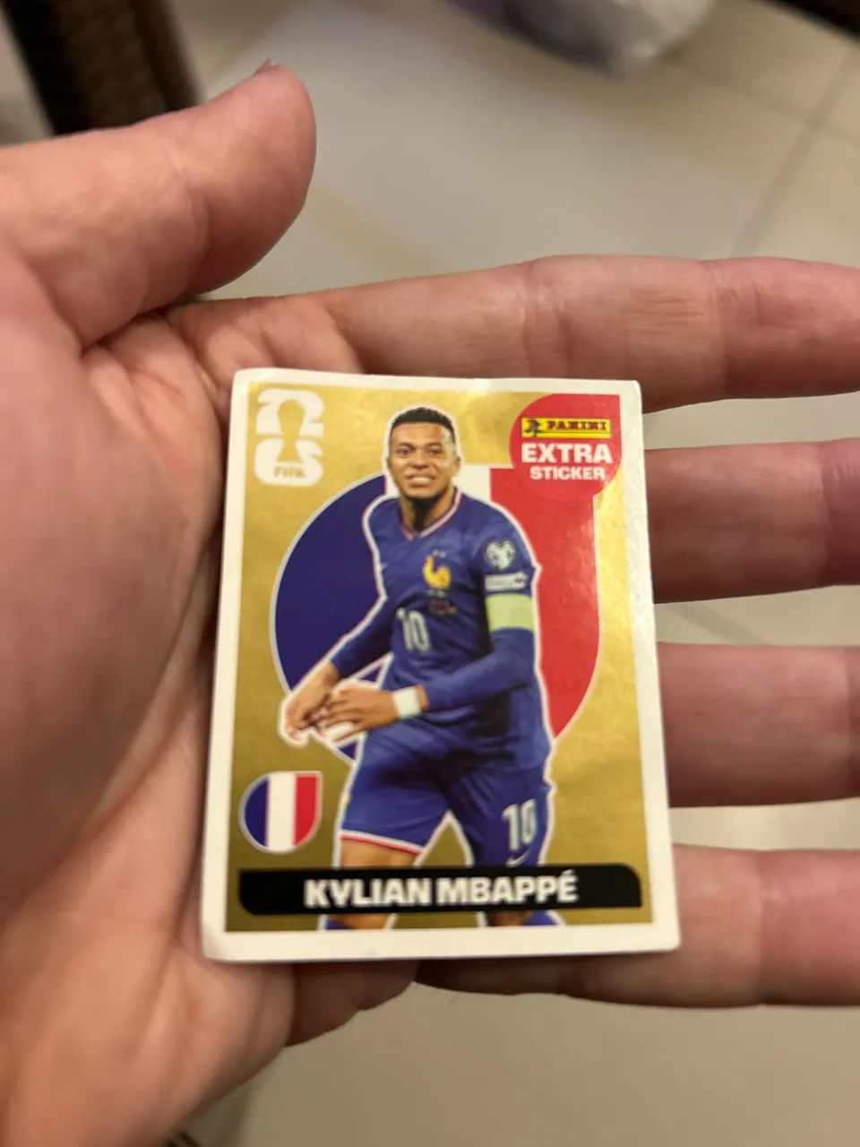 Figurinha Mbappé OURO  - Foto 2