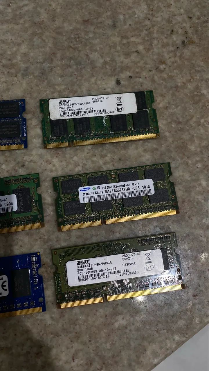 Memória de Notebook 