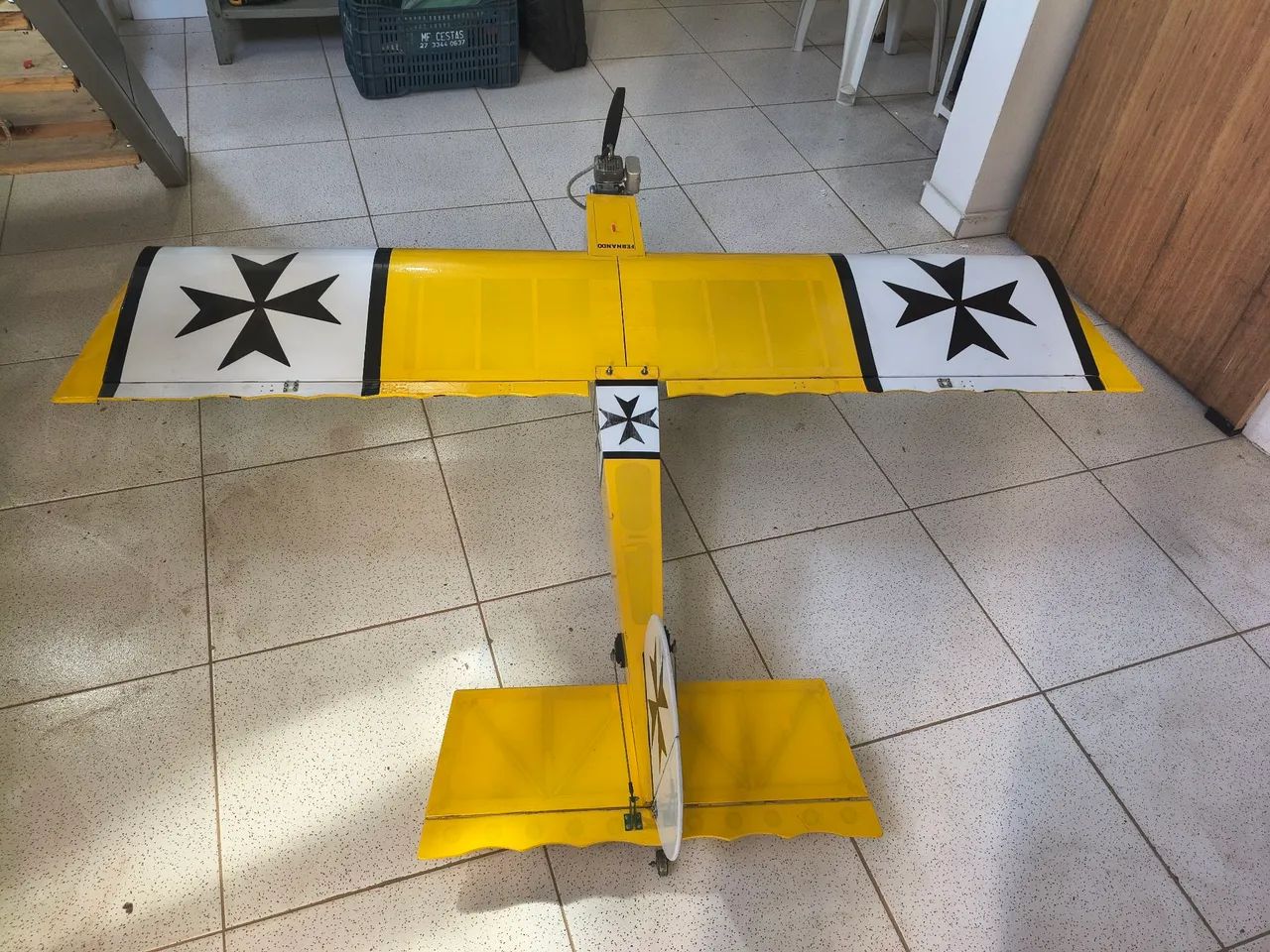 Aeromodelo Stick WGS com DLE 30 servos Hitec - Foto 2
