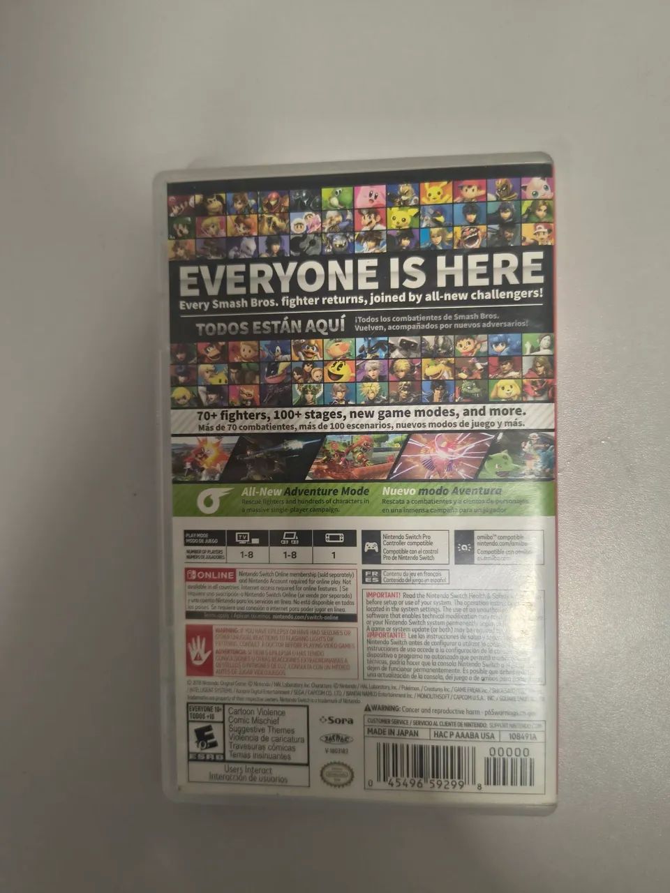 Jogo Super Smash Bros - Foto 2