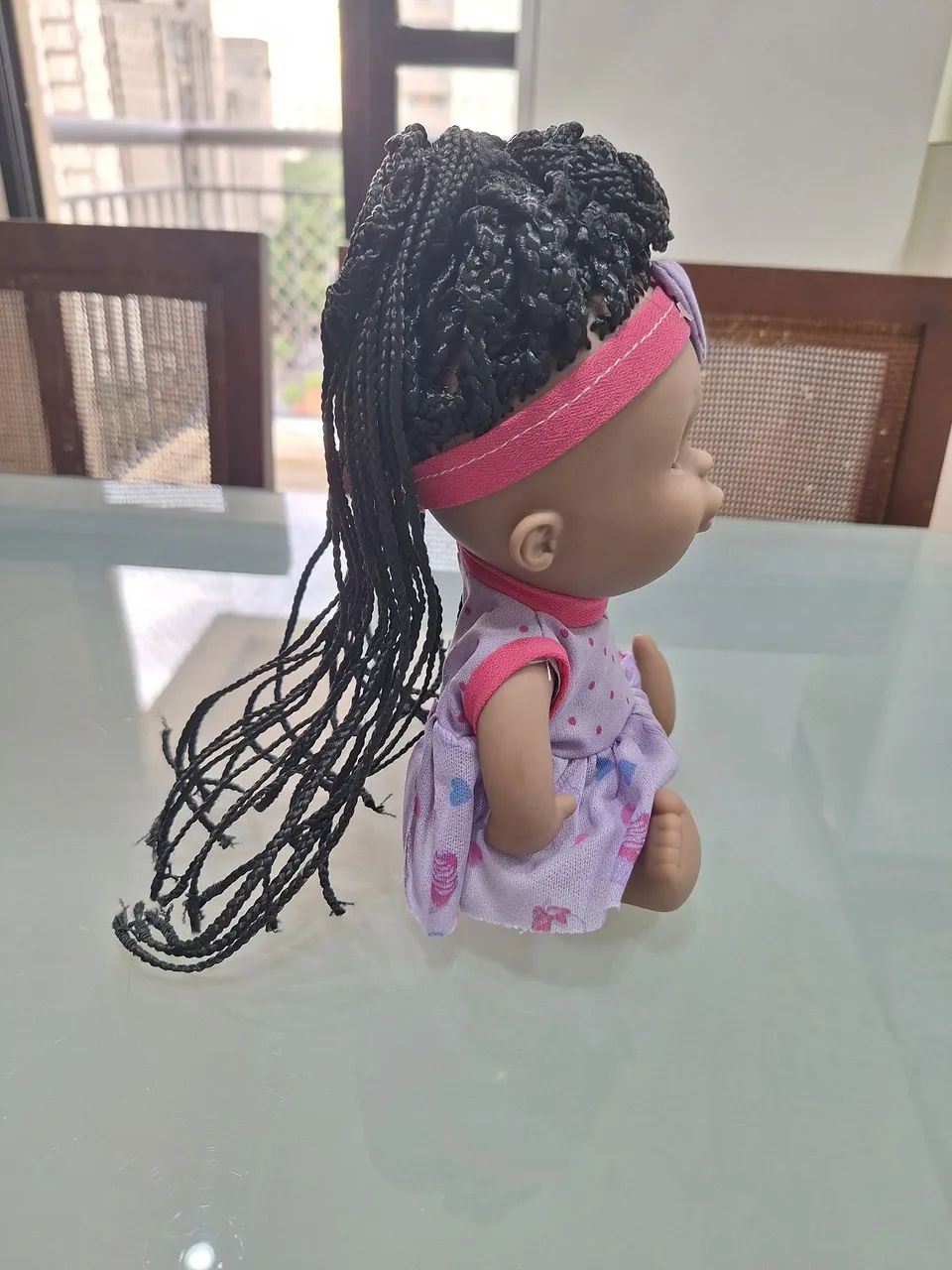 Bonecas com cabelo trançado (3 un) - Foto 5