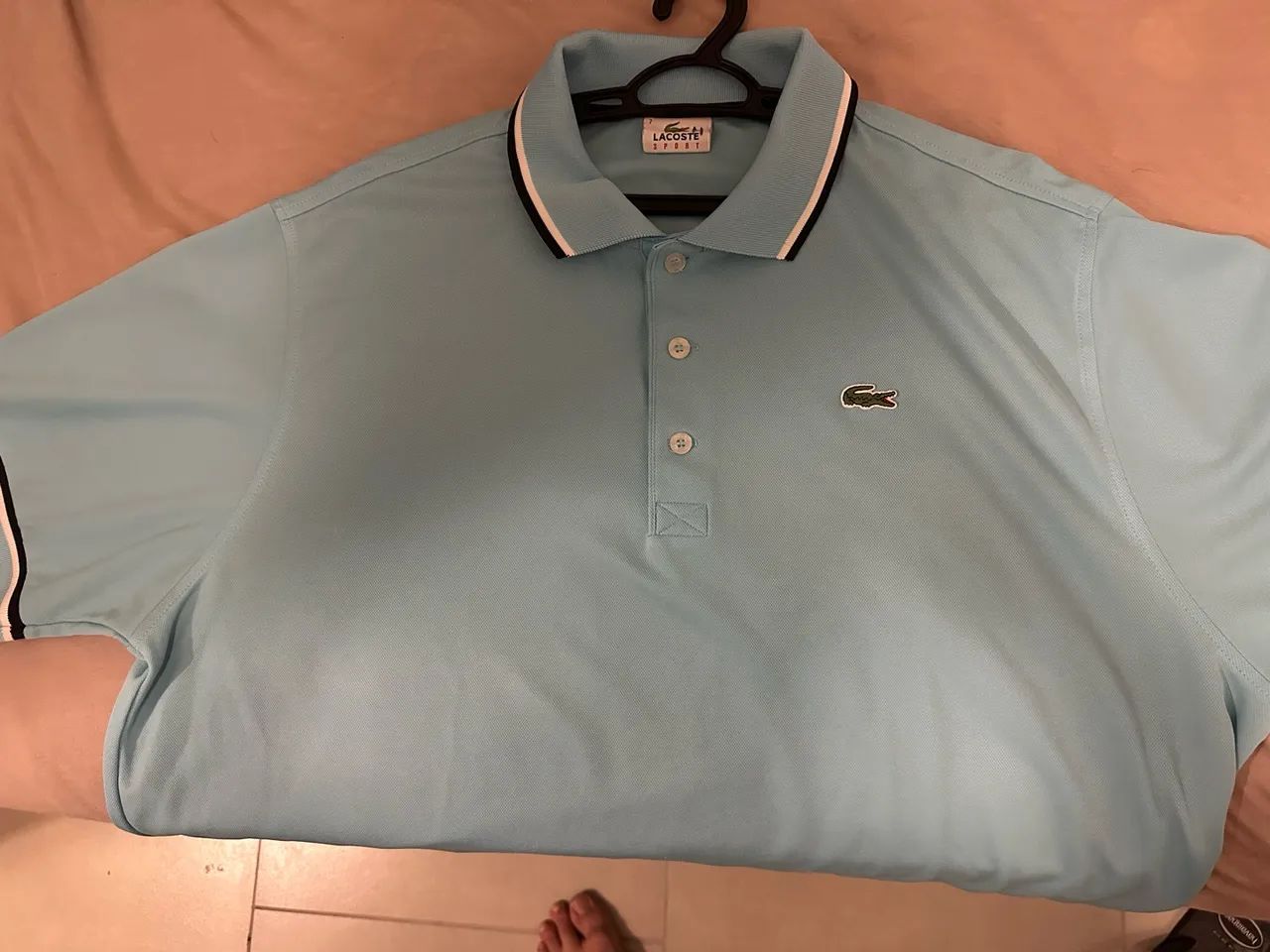 Camisa polo Original Lacoste Sport - Foto 4