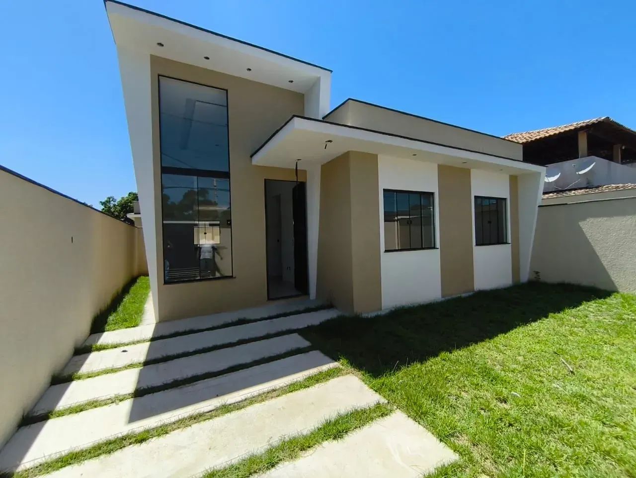 CASA LINEAR NOVA NO BAIRRO ENSEADA DAS GAIVOTAS- RIO DAS OSTRAS. 3 QUARTOS - Foto 4